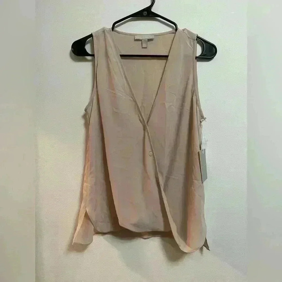 NWT - Chelsea28 - Women’s Loose Fitting Cream Tank Top Blouse - Size M - Picture 1 of 9